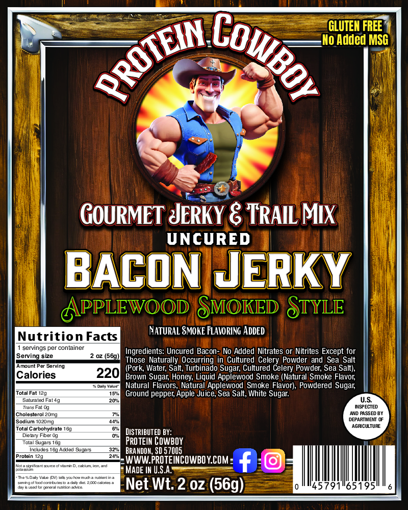 Applewood Bacon Jerky