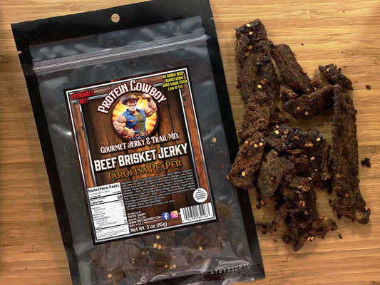 Carolina Reaper Brisket Beef Jerky