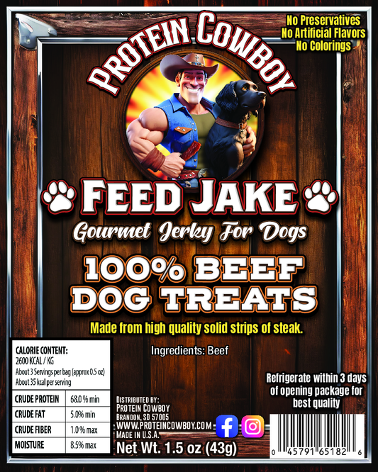 "Feed Jake" Dog Treats