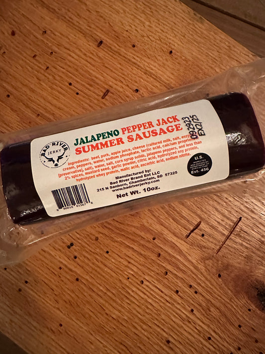 Jalapeno Pepper Jack Summer Sausage