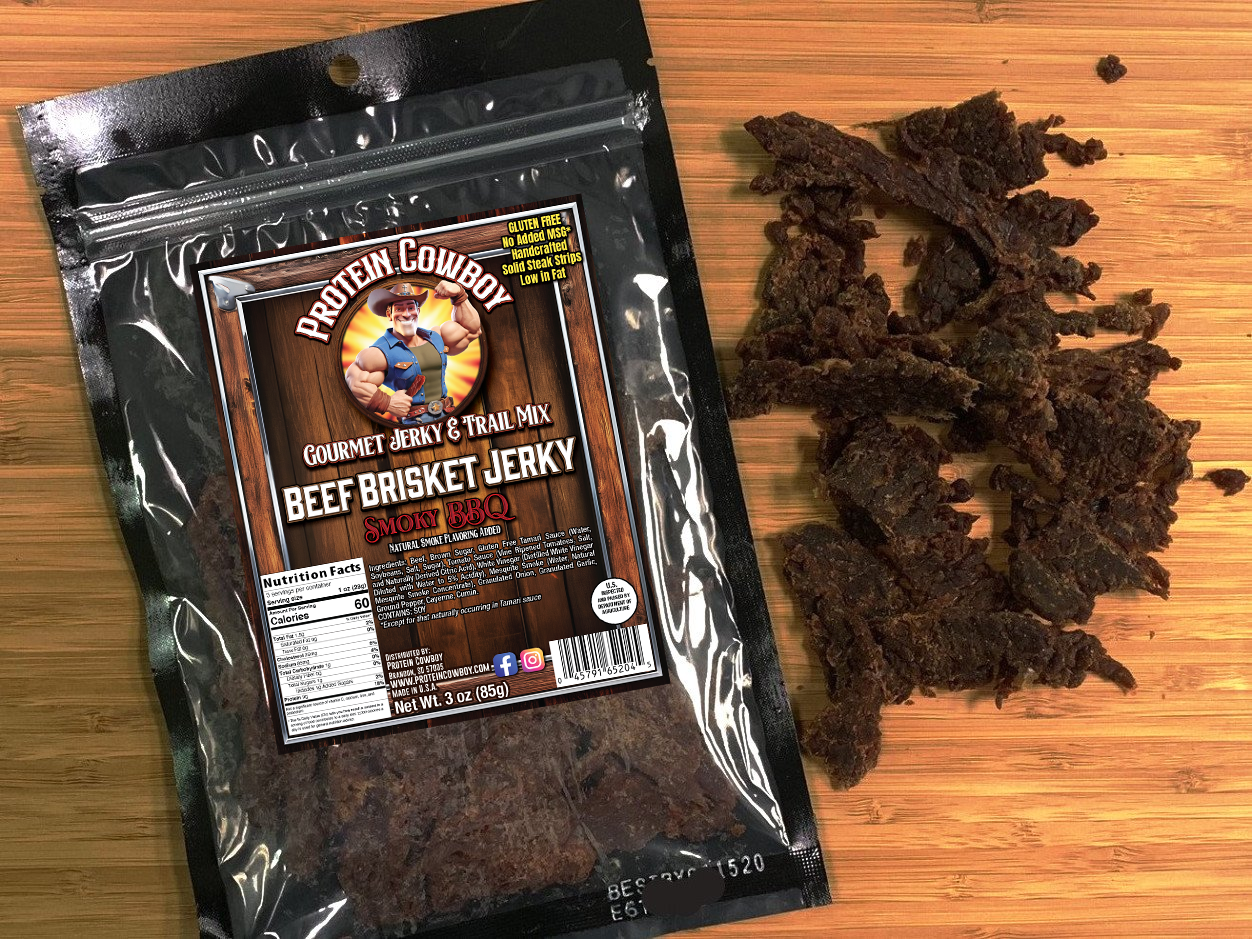 Smokey BBQ Brisket Beef Jerky