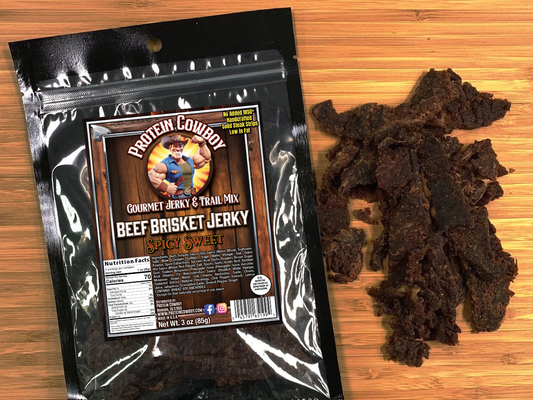 Spicy Sweet Brisket Beef Jerky